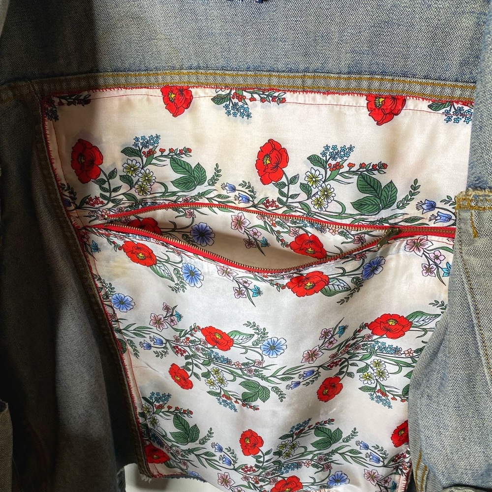Women’s  custom jean jacket